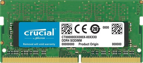 NBMemory: 16GB Crucial DDR4 3200Mhz (2933/2666)