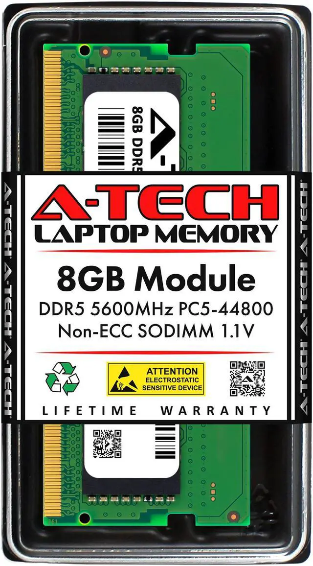 [MEM-023] Laptop Memory 8GB DDR5 5600MHz PC5-44800 Sodimm NCon-EC