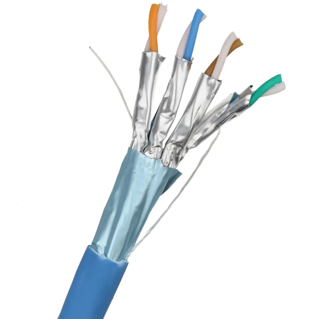 [AB357NXT02] Nexxt S/FTP Shielded Cat6A Network Cable Blue LSZH Type1000ft  AB357NXT02