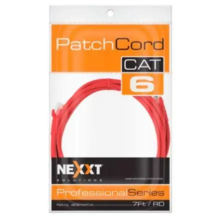 [AB361NXT14] Nexxt Patch Cord Cat6 7FT Rood AB361NXT14