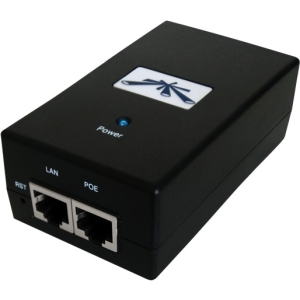 [NET-027B] Ubiquiti PoE Injector 24V 1A  Surge& Clamping Protection, Maximum Surge Discharge, Peak Pulse Current, Earth Ground AC Cable