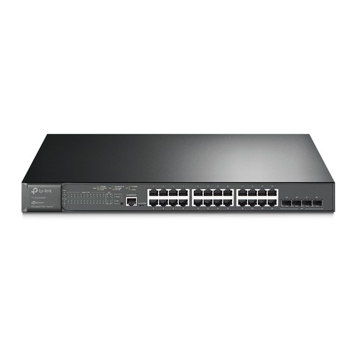TP-Link 28Port Gigabit Switch L2+Managed w 24 P PoE,4 SFP slots TL-SG3428MP