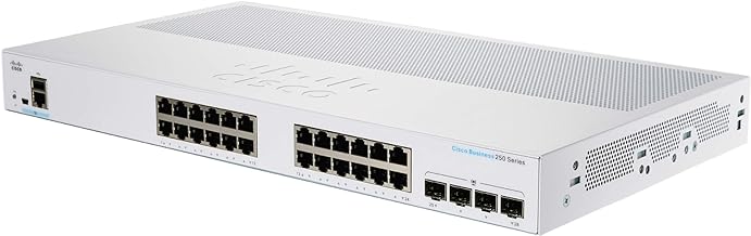 [NET-SW003UC] Cisco 24 Port Gigabit Smart Switch CBS250-24T-4G