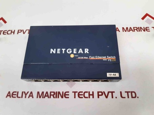 Netgear 8 Port Switch 10/100