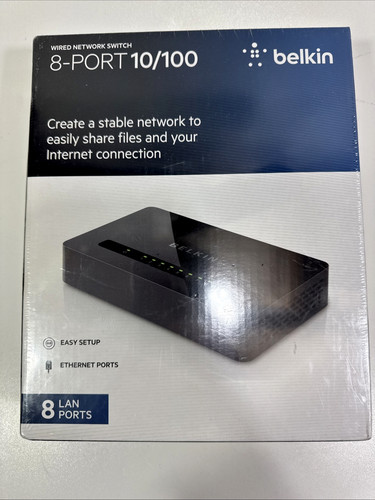 Belkin 8 Port Switch 10/100