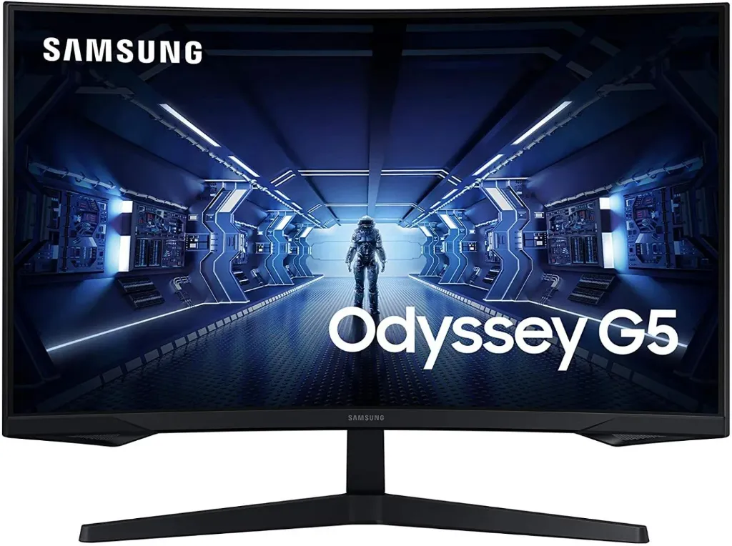 Monitor Samsung Odyssy 32'' G55A WQHD 165Hz HDR10 Curved Gaming