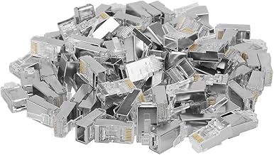 [NET-010L] Shielded Connectors RF Armor 100pcs Cat5  RJ-45
