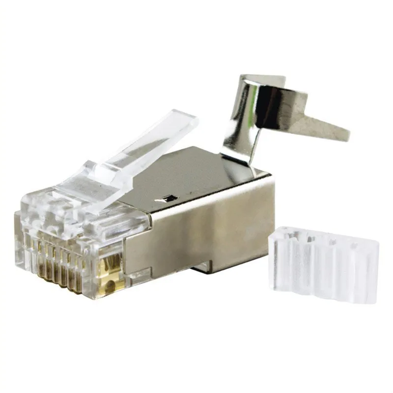 Cat6/6A RJ45 Connector TrueCable passthrough shielded UTP