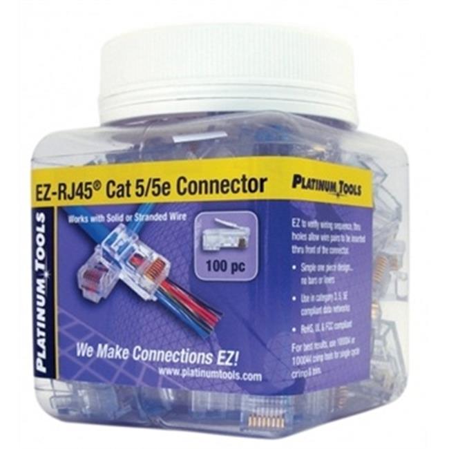[NET-010NC] EZ-RJ45 Cat5 Pass-through Connector 50U p/st
