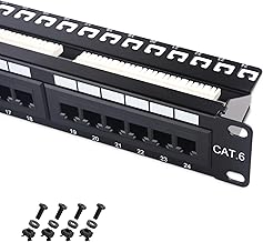 Patch Panel Steel rear Support Bar 19" Rack Mount 1U CableM