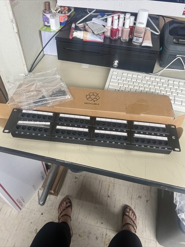 Patch Panel Cat6 48 Port rackmount or WallmounCable Matters