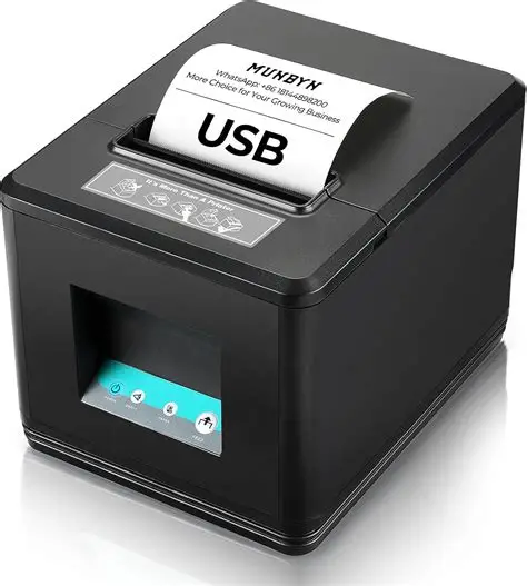 [POS-007] Munbyn Kassabon Printer USB LAN Ethernet Pos Thermal Kitchen Printer 80mm ITPP092/068