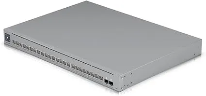 Ubiquiti USW-Pro-Max-24-PoE Layer 3 Managed PoE++ Network Switch, 24-Port 2.5G Ethernet with 2 SFP+ Ports, 112 Gbps Switching Capacity, Rack Mount