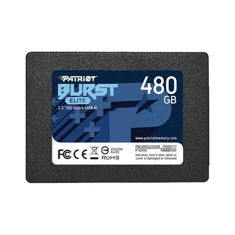 Patriot Burst Elite Solid State Drive 480GB SATA 2.5''