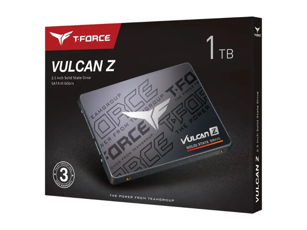 [SSD-1TB-TVZ] Solid State Drive 1TB 2.5" Sata III T-Force Vulcan-Z