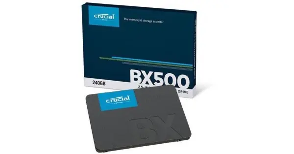 [SSD-240-CBX500] Solid State Drive 240GB Crucial 2.5" SATA BX500