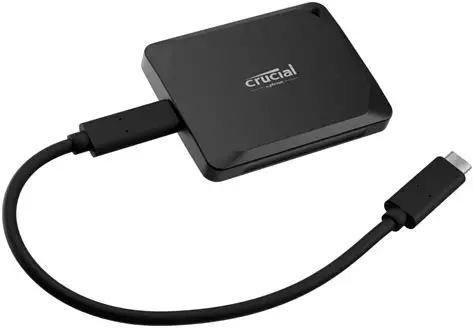 [SSD-2TB-X9] Crucial External SSD 2TB Portable 1050MB/s USB-C to USB-C