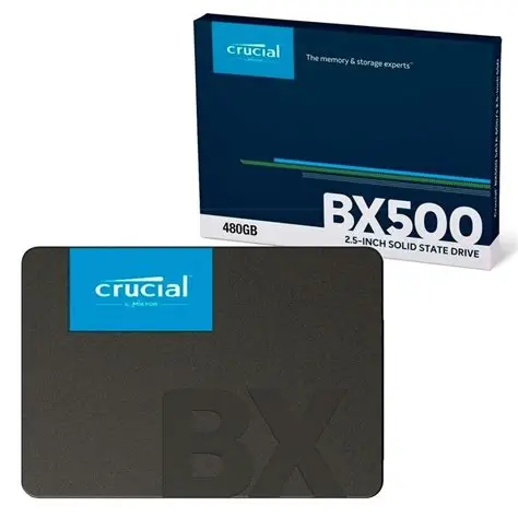 Solid State Drive Crucial 480GB 2.5" SATA