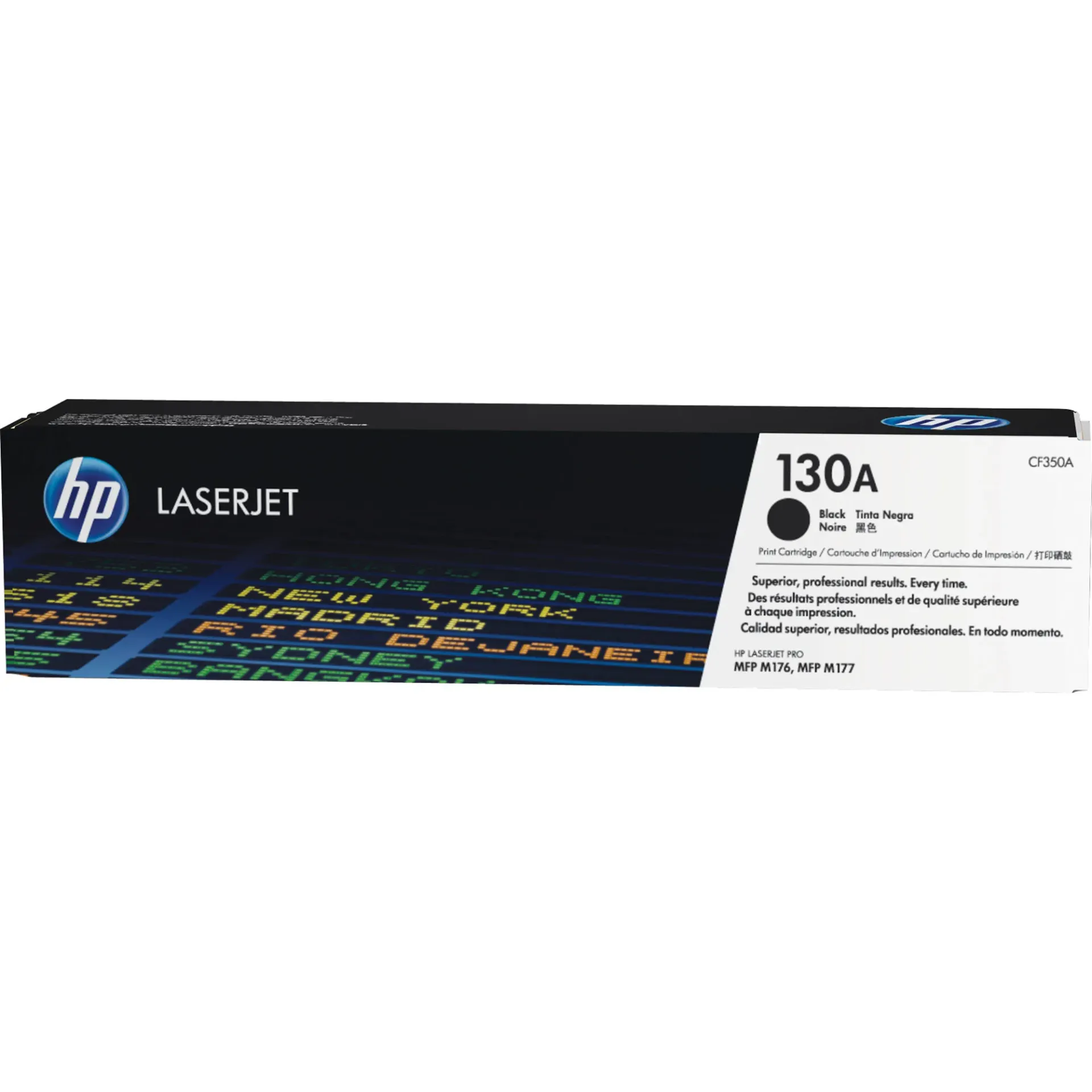 HP 130A (CF350A) Black Laser Toner Cartridge Genuine HP for MFP 176, MFP177