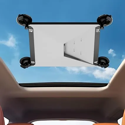 [STAR-013] Starlink Mini Car Suction Cup Mount, Starlink Mini Accessories Secure Mounting Kit for Car Windows & Sunroofs, Strong Suction for Stable Satellite Signal on RVs, Boats, Road Trips 2 Replaceable Cups