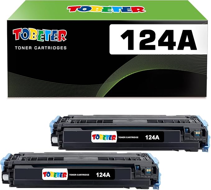 Cartridge Toner: HPQ6000A/124A Black