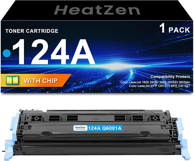 [CRT-HPQ6001ACY] Cartridge Toner: HPQ6001A/124A Cyan