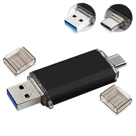 [ST-020F] Memory Stick 64GB USB-C 3.0 Flashdrive + USB A 2-in-1