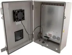 Weatherproof Enclosure with Power Solid State Fan Controller