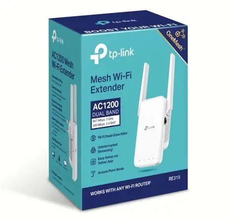 [NET-RE315] TP-Link AC1200 Wireless Range Extender RE315 1500sq ft