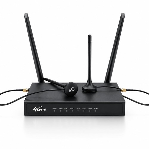 [NET-SW018] Wireless Router 4G LTE Wifi + Lan + RJ11 up to 32 users