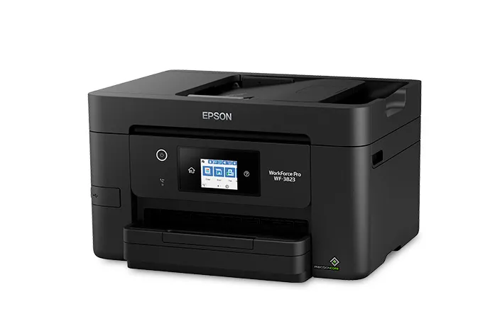 Epson Workforce Pro WF-3823 Wireless All-in-One Printer with Auto 2-Sided Printing, 35-Page ADF, 250-Sheet Paper Tray and 2.7 Print/Scann/Copy  (Cartridge 822)