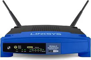 [NET-SW009I] Wireless-G Router 10/100 Linksys WRT54GL 2.4GHz +/-50M Range