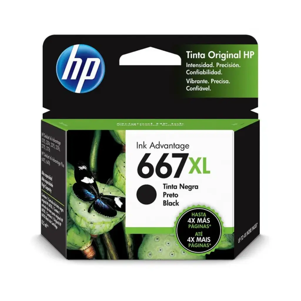 Cartridge HP667 Black XL 