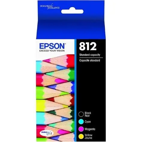 Cardridge : Epson 812 Color Combo pack Magenta/Yellow/Cyan