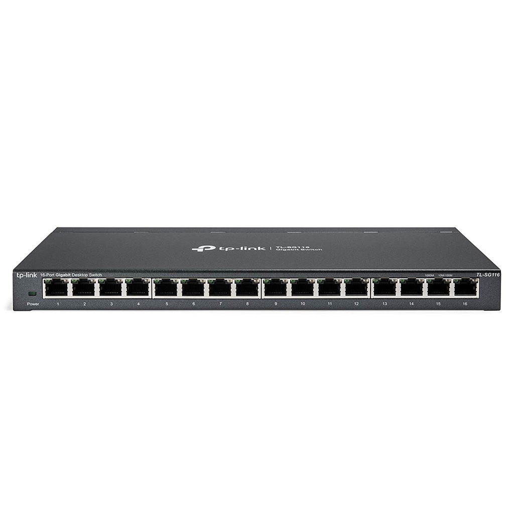 Tp-link 16 Port Gigabit Ethernet Network Switch UNMANAGED  TL-SG116