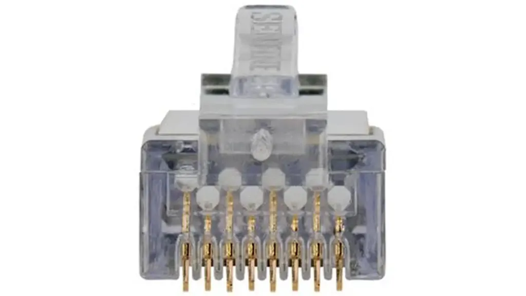 [NET-010NG] True Cable Cat6A Extra long RJ45 Pass Through unshielded UTP