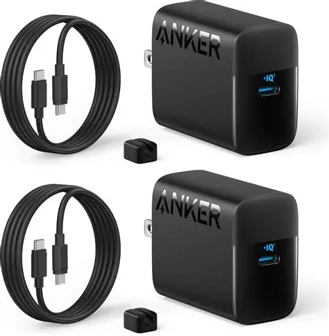 [CHAR-ANK-45W] Anker 45W USB C Charger Block, PPS Fast Charger with USB-C Cable B2653