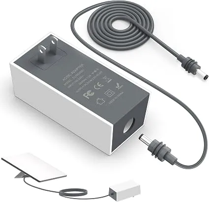 [STAR-018] Starlink Mini Power Supply Adapter 30V 2A 110V-240V AC to DC Chager Adapter for Starlink MINI 12V Power Cable Wall Plug 60W Fast Charger Waterproof, Compatible with Star Link Mini DC Cord