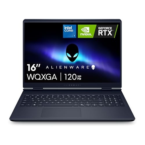 Laptop Dell Alienware Aurora 16 LAC16250-7469BLU-PUS  2.5K WQXGA 120Hz Copilot+ PC Gaming Laptop Intel Core 7 240H 16GB RAM 1TB SSD NVIDIA GeForce RTX 5060 8192MB