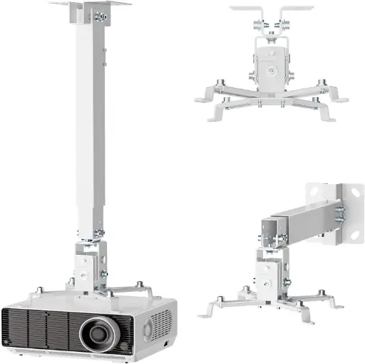 [PROJ-BRACKET] Universal Projector Bracket with Extension pole (PM-003-W)